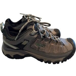Keen Targhee II Waterproof Hiking Shoes Womens 6.5 Gray 1018155 Low Top Hikers